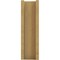 Ekena Millwork 6-in W x 20-in D x 20-in H Funston Trad Rough Cedar Woodgrain TimberThane Outlooker, Primed Tan OUTUR060X20X20FST04RCPR - alternate 3